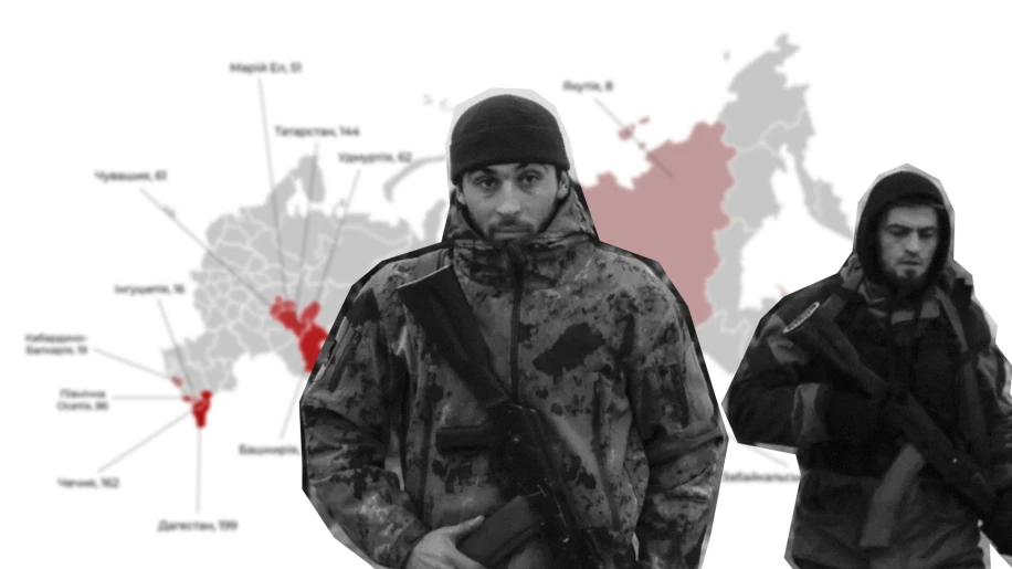Які саме “нацменшини росії” вмирають в українських полях?