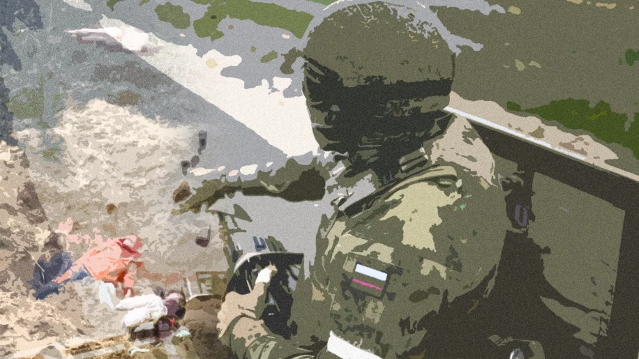 Execution of civilians in Kupyansk: propagandists justify the war crimes of Russian soldiers (video)
