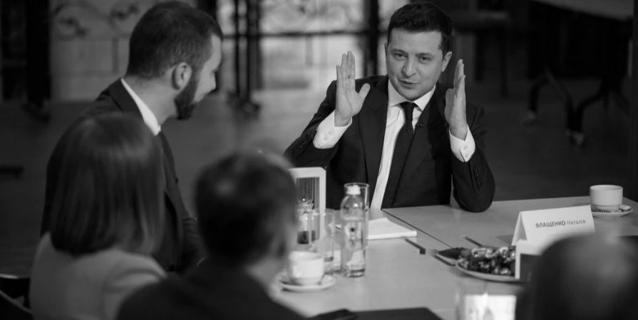 Who have shared the thoughts on Zelensky’s press marathon and which way